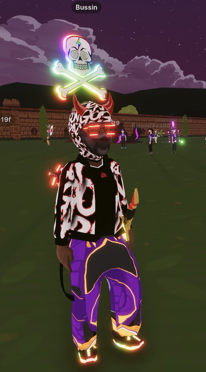 LoyaltyDCL's tweet photo. Daily dose of fashion by @ScrapGonSpaz 
@decentraland #Metaverse 

This boy is badly armed 🔥

Skull: @DOCTORdrippNFT 
Head: @ScrapGonSpaz 
Jacket: @ScrapGonSpaz 
Pants: @MrVertual 
Katana: @ClothesComputer 
Kickz: @ScrapGonSpaz https://t.co/kjVmuF73K9