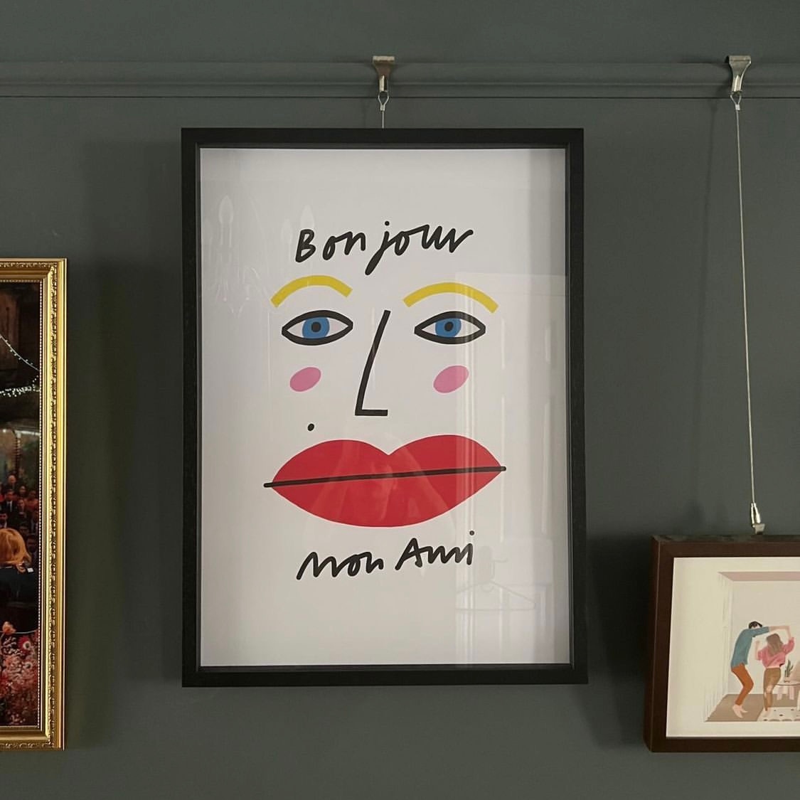 printclublondon's tweet photo. Bonjour Mon Ami - Litho by @rose_stallard featured in @katesnooks home

https://t.co/r4Rp2kVod3

#printclublondon #lithography #printclubinteriors #printclubhome #onlinegallery #affordableart #bonjourmonami #buyartonline #theunlimitededition #rosestallard #prints https://t.co/p9Pb9KirkD