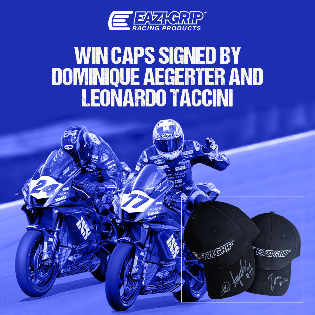 SIGNED CAPS COMPETITION For your chance to win 2 caps signed by @TenKateRacing riders @DomiAegerter77 & Leonardo Taccini all you have to do is... 1. Like & Retweet this tweet 2. Comment 'Done' Closes Sunday 4th September. Winner announced on Monday 5th September. Good luck!