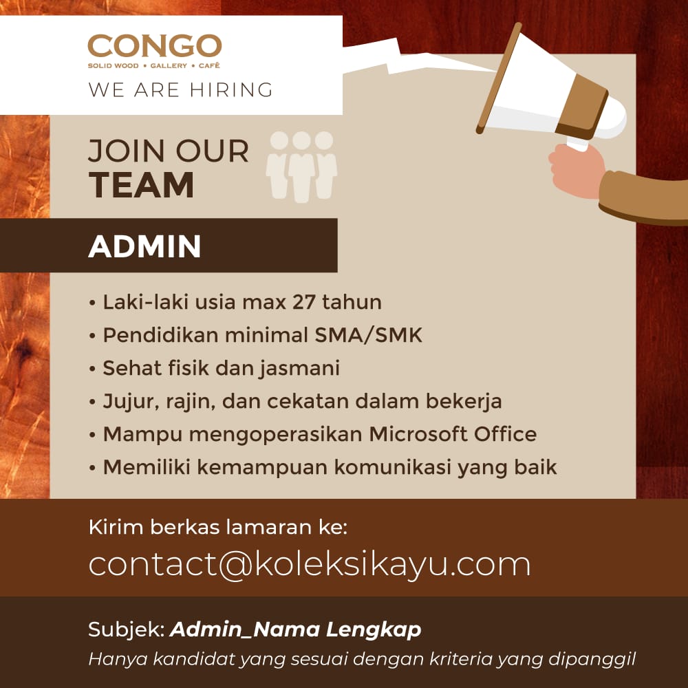 Barangkali ada yg perlu kerjaan nih! Ayoo dicoba🥰
#lowongankerja #loker #infoloker #bandung #infolokeradmin #infolokerbandung
