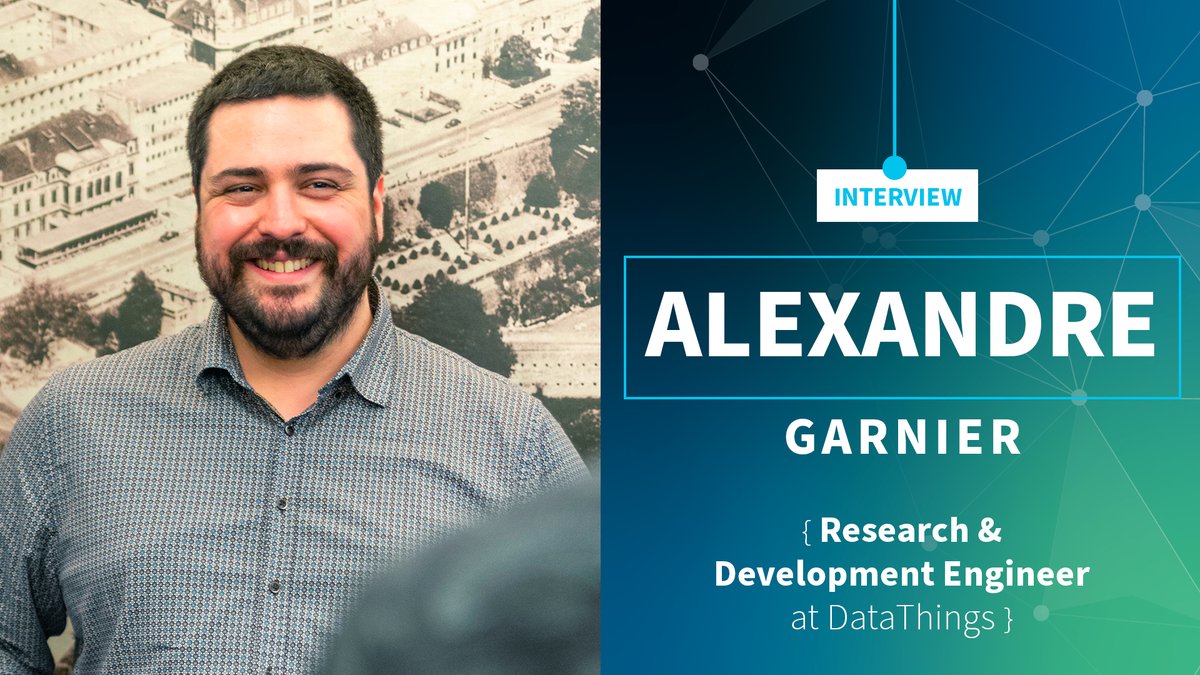 📢  INTERVIEW! #EPISODE04  
 Our series of portraits continues with Alexandre, PhD in Software engineering, one of our research and development engineers. 🚀
👉 datathings.com/interview/inte… 😀

#research #industry40 #Euindustry #artificialintelligence