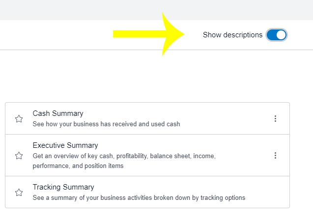 ContandoLtd's tweet photo. This week we have a mini series about @Xero reports

In the Reports screen there's a toggle to switch descriptions on and off. If you find them useful, toggle it on. If you prefer not to have the clutter, toggle it off.

#xerocertified #xerotips #bookkeepingtips #xeroaccounting https://t.co/oxXDa2gGgL