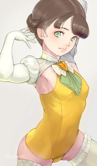 スク水魔法少女黄色 