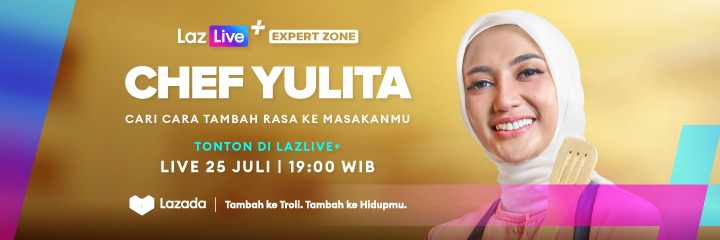 Mantep dah expert zone ada chef yulita di <a href="/LazadaID/">Lazada</a> s.lazada.co.id/s.7OfUA , udah mulai. buruan ikutan Nonton Lazlive+ #MasakBarengChefYulita Modena Frestanding Cooker Gas you pusing-pusing feeling doi, lebih baik melipir ke expert zone bersama chef yulita. #BelajarJadiExpert