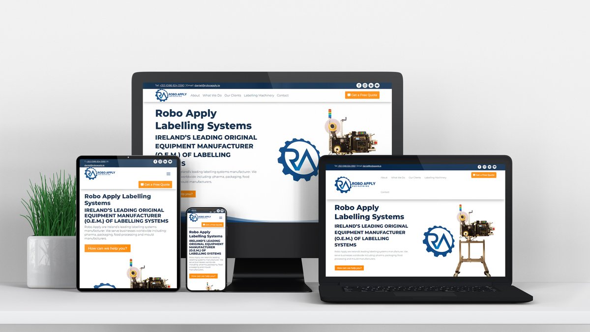 We suggested for Daniel of Robo Apply to begin with a Starter Website Design. Want a website like Daniel's? Check out the design below and generate an instant quote using our Instant Quote Calculator tool.
designburst.ie/.../robo-apply…
#website #webdesign #webdevelopment #websitedesign
