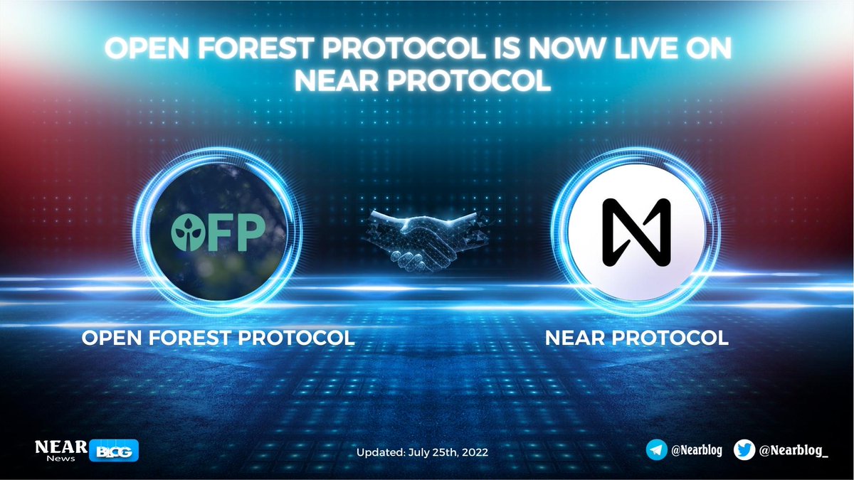 WalkyrienVC's tweet photo. 📢@OpenForest_ is now live on @NEARProtocol
🤩#OpenForest ready to onboard forestation projects on the carbon neutral #NEARProtocol
🔷#OpenForestProtocol is an open platform based on a public blockchain to transparently measure...
#NearBlog #NEAR #OpenForest #NEARProtocol https://t.co/SOrF3II3ET
