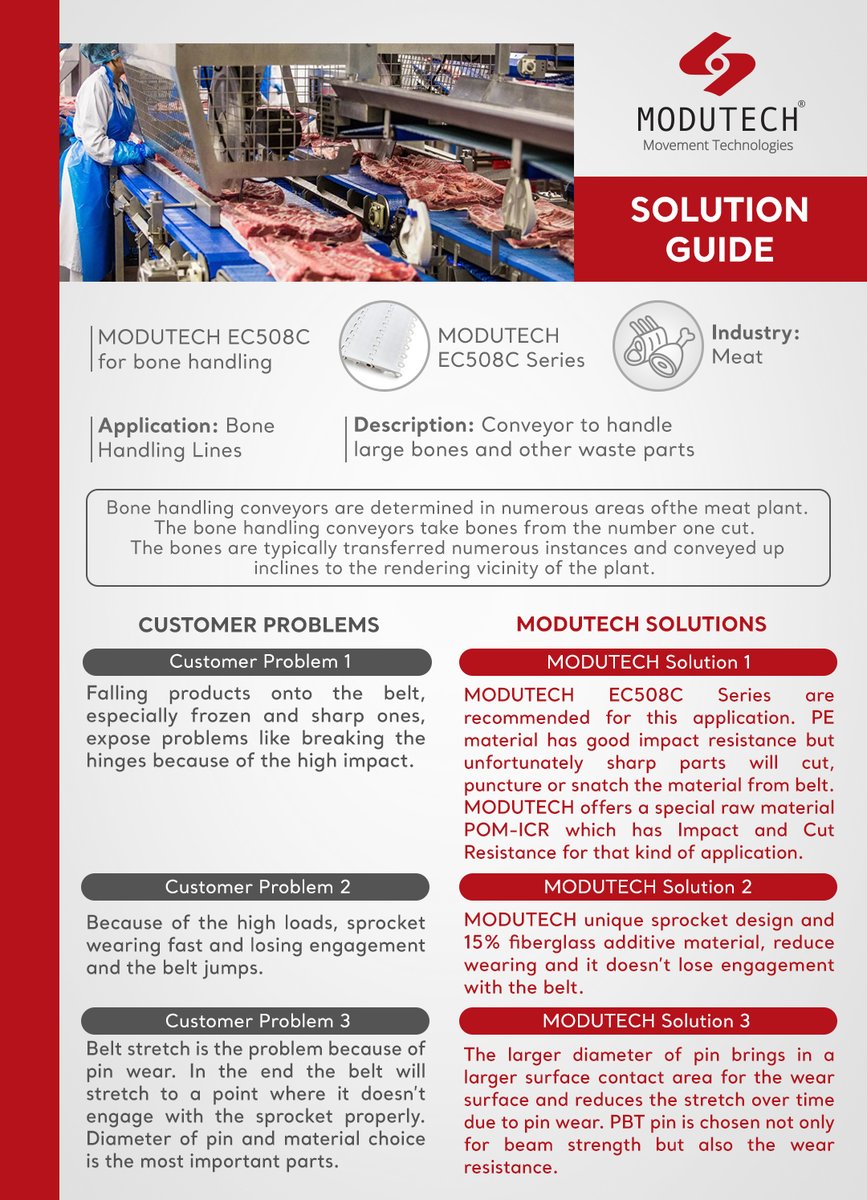 modutechtr's tweet image. #modutech #modularbelting #modutechsolutions #solution #solutionguide #belt #modular #foodbelts #foodindustry #foodapplications #modularbelts #movementtechnologies #innovation #customers #needs #problems #customerproblems #solutionpartner #meat #meatindustry #meatapplications