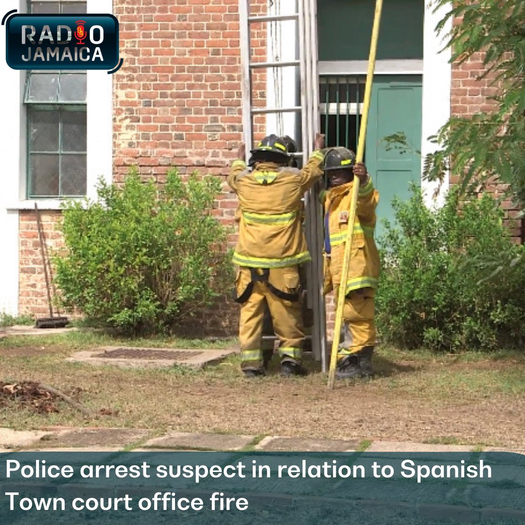 Radio Jamaica News has been informed that a suspect has been arrested in connection with yesterday's break-in and fire at the St Catherine Parish Court's administrative office.

Read more: bit.ly/3PycrAR