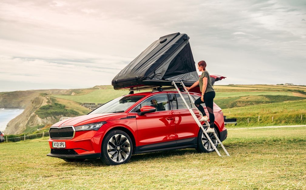 Pietro_Panarisi's tweet photo. Admit it, this looks cool.
#skoda #EnyaqiV #FestEVal https://t.co/wOaFSmoc50