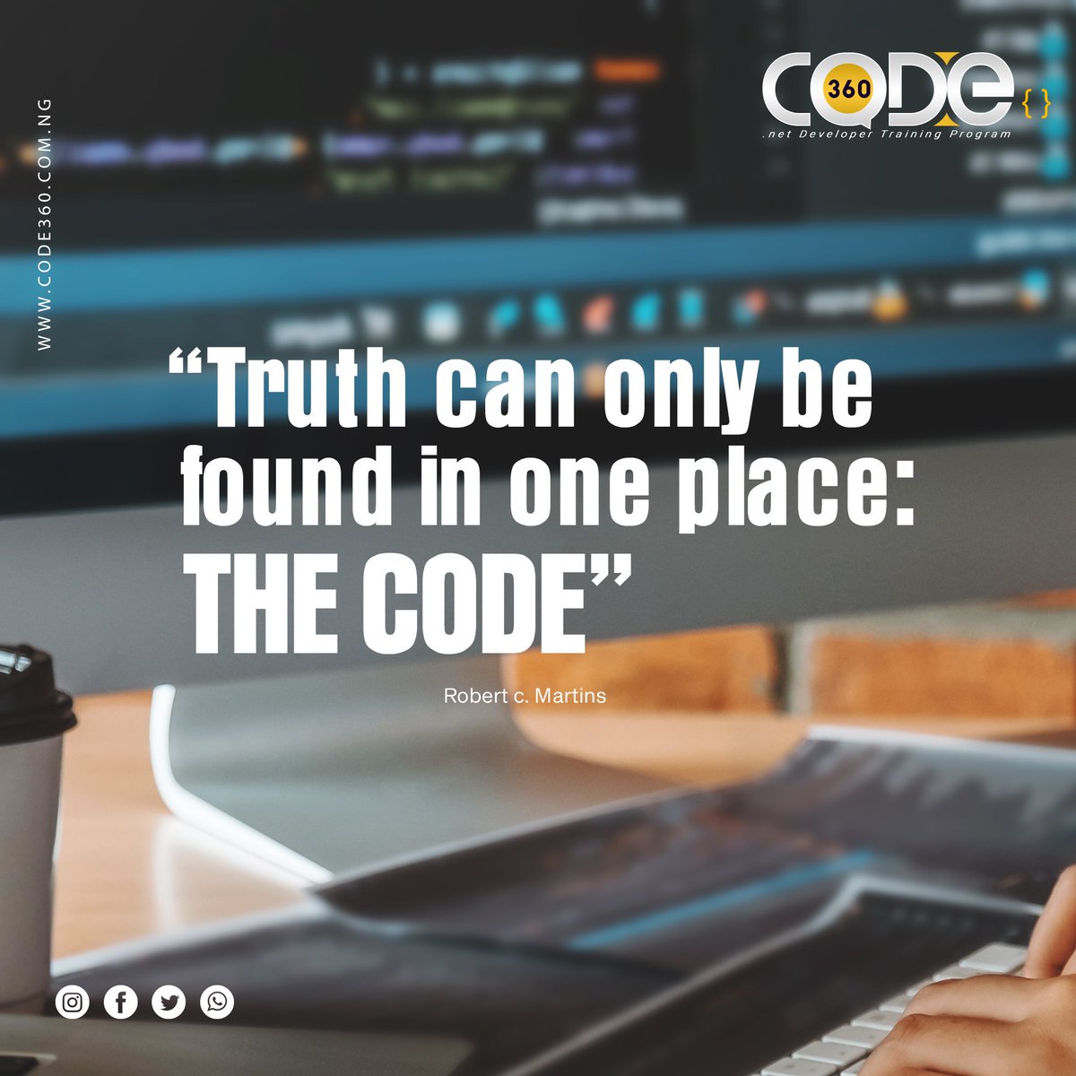 code360HQ's tweet image. A new week!
#mycodesandi #futurecodes #softwaredevelopment #code360journey
coding software AI Softwaredevelopment Programmer