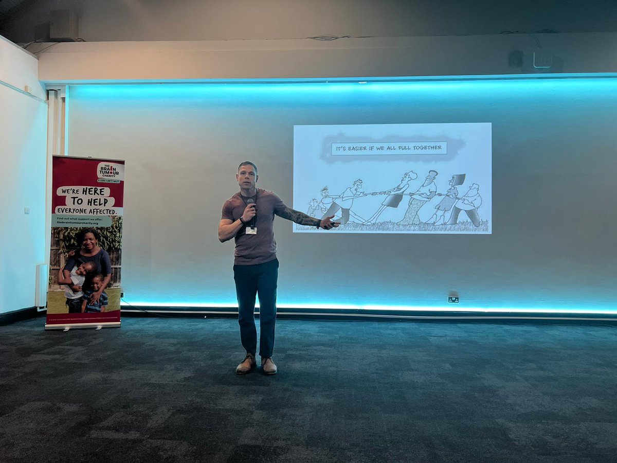 DB_Inspires's tweet photo. Last Thursday I delivered a keynote talk at a strategy workshop in London with brain tumour charities & trusts from all over the uk. @BrainTumourOrg facilitated this and I delivered it with passion. The change has begun #BeyondBrainTumours #peoplenotpatients https://t.co/wRYcNFh8ue
