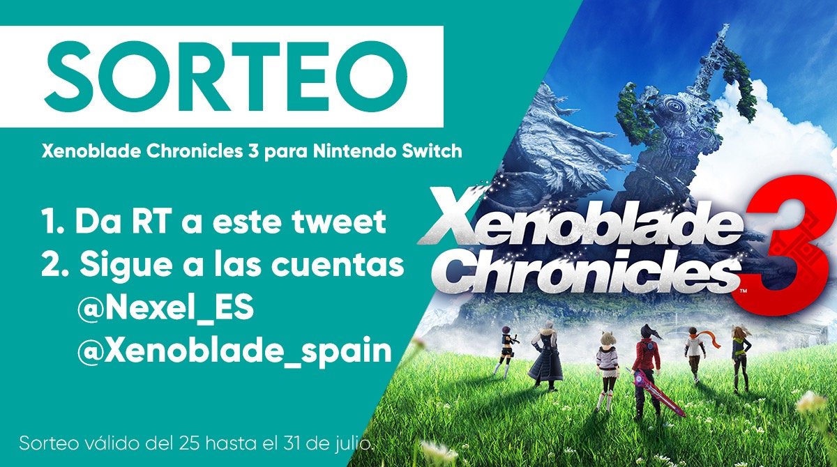 Xenoblade Chronicles Spain tweet media