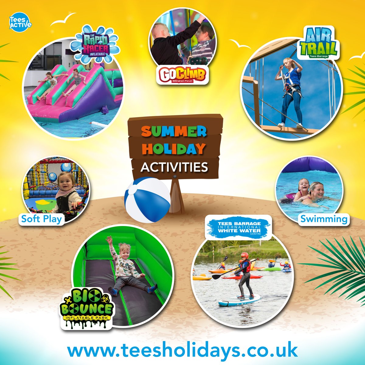 TeesActive's tweet photo. Summer vibes only! ☀️🤸

There's lots to do across our Borough this summer, find your next activity now 👉 https://t.co/EqiEKc84Yw https://t.co/EGDE1yYvxW