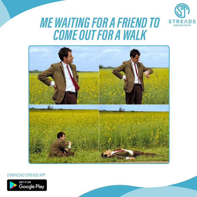 FitStreads's tweet photo. How many of you can relate with this? 😅

.

#streads #walktogether #walkwalkwalk #walkdaily #memes #walkingchallenge #stepschallenge #everystepcounts #dailyfitnessmotivation #fitnesslovers #familyfitness #homeworkouts #walkathome #dailyexercise #fittestfamily #healthylifestyle https://t.co/mWhxsuMClx