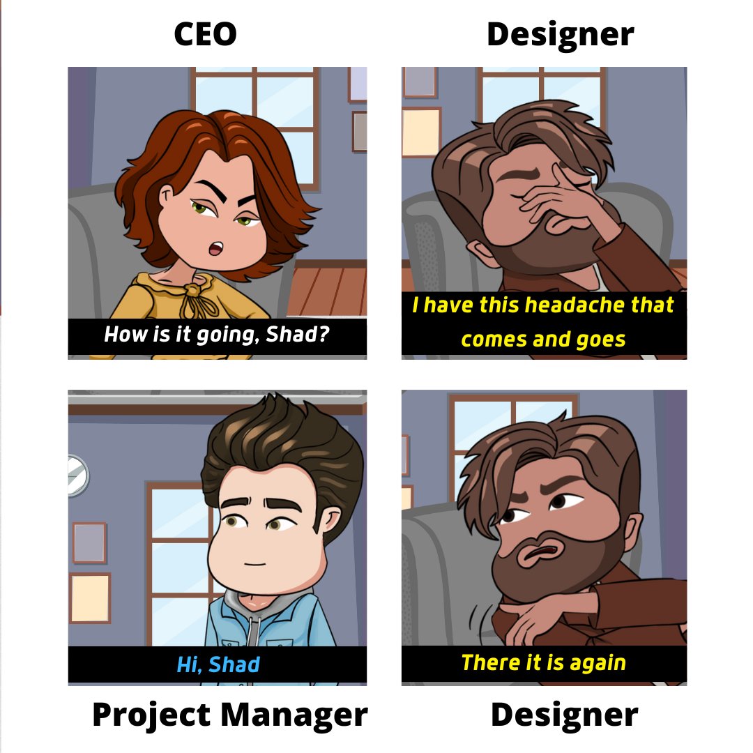 musesgame's tweet photo. #shadlife😎
Shad's just about had it.
.
.
.
.
#comic #webcomics 
#muses #thegreateststoriesevertold 
#narrativegame #visualnovel #interactivestories https://t.co/rYwSWecg5k