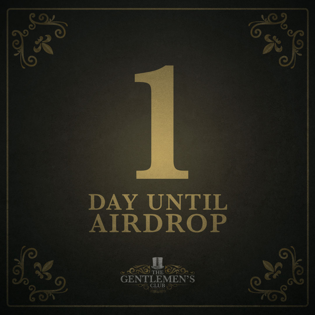 GentlemensC_NFT's tweet photo. 💥AIRDROP: TO DO💥

1. Buy on secondary to raise your chances👀
2. UNLIST your gents from secondary, listed Gents don't count.💎🤙
3. VERIFY your wallet in our discord, otherwise no airdrop!✅

Snapshot is close, still some time left.. 😉

+ 200K $ADA value to be dropped🪂
#CNFT https://t.co/XTx1jvDxmJ