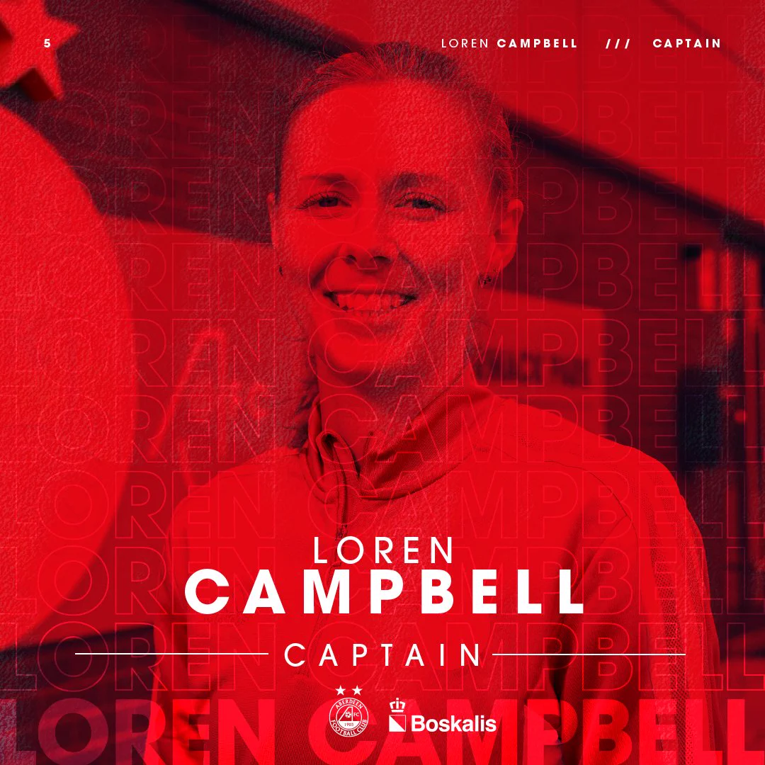 Loren Campbell is named as our new captain. 