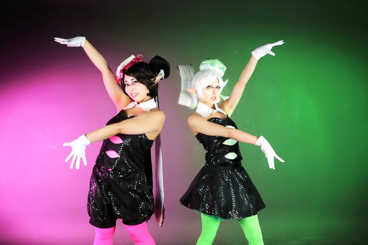 ⚠︎cosplay シオカラーズ // 𝗦𝗽𝗹𝗮𝘁𝗼𝗼𝗻 💖アオリ ••• Ryoka