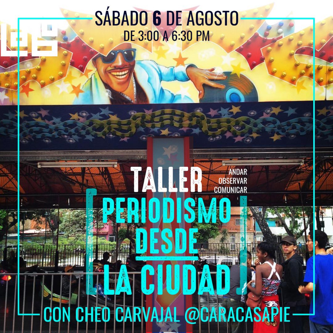 Taller <<Periodismo desde la ciudad>>. Sábado 06/08

Registro acá 👇🏽
docs.google.com/forms/d/1U0B25…