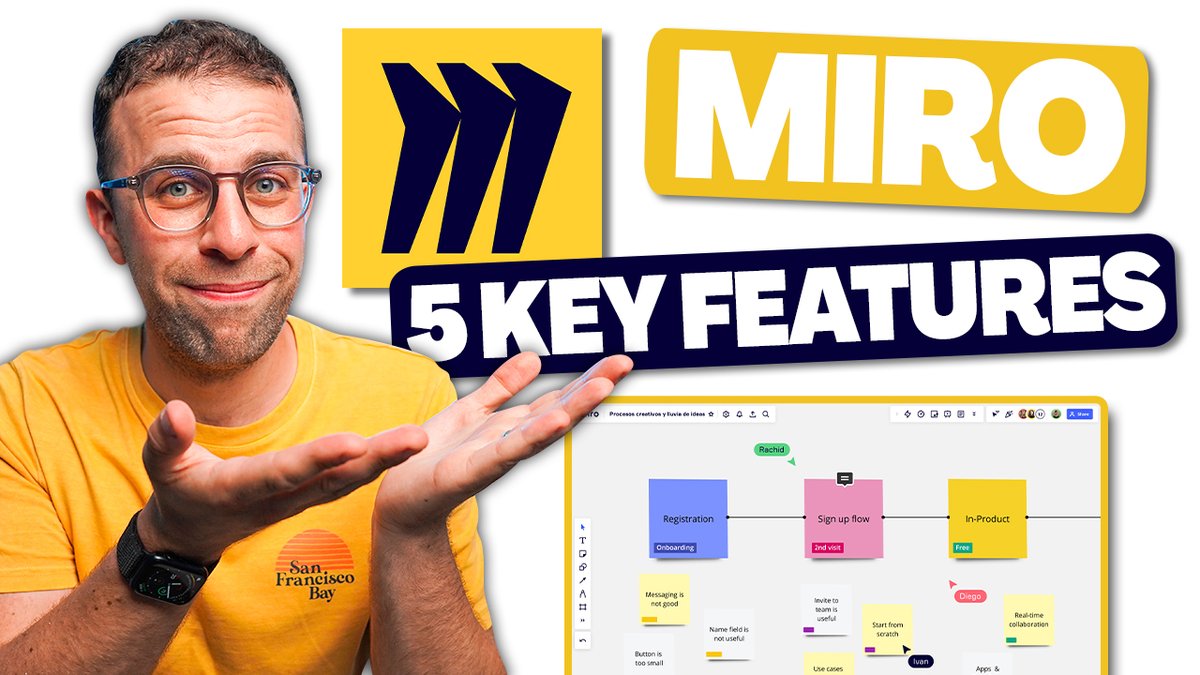 FrancescoD_Ales's tweet photo. Today's video on @KeepProductive ✨
We explore @MiroHQ - discovering 5 key features that make it a smashing option for collaborating a-sync/hybrid & remote.
+ 5 template recommendations from the Miroverse! 📚
📹 Watch here: https://t.co/aqdIpFW4vL
#sponsoredfeature https://t.co/lKazr3pFmN