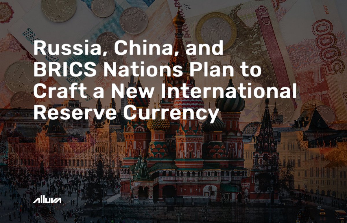 alluva's tweet image. #Russia, #China, and #BRICS Nations Plan to Craft a New International Reserve #Currency.

Follow all #cryptocurrency price movements, discover how you can make your #predictions, and submit your #insights to the Alluva app. 
#btc #crypto #cryptocurrencynews  #cryptonews
#ETC