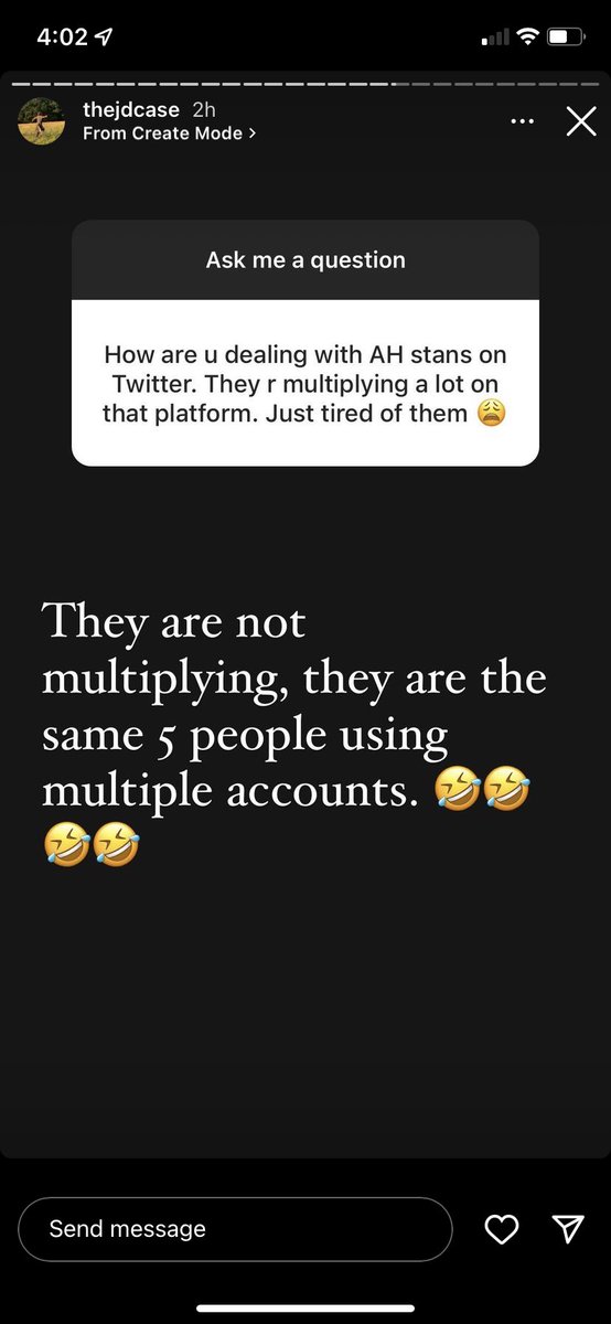 dollyy_yy's tweet photo. I have been saying this. Guys please dont be fooled with the number of Turd stain โaccountsโโฆWe all know she is not even close to have the amount of support #JohnnyDepp has!!
#AmberHeardDeservesPrison #AmberHeardIsNotAlone #AmberHeardIsFinishe #JohnnyDeppAppeal #JohnnyDeppWon https://t.co/wNMAyAj5DQ