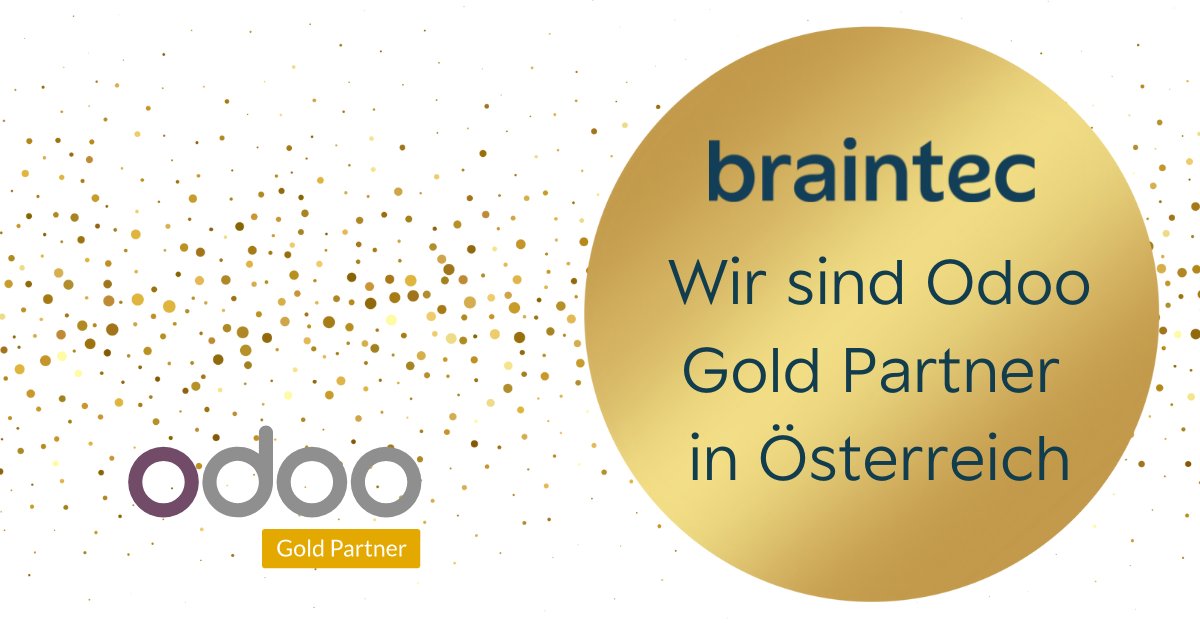 wearebraintec's tweet photo. We are happy to announce our #Odoo Gold Partner status in #Austria!
Reach out and digitalise your #business with us on the all-in-one enterprise software Odoo: https://t.co/XLZ1U0aRtw
#wearebraintec #odoopartner #odoogoldpartner #erpsoftware #besterpsoftware https://t.co/GzD6iAWH3r