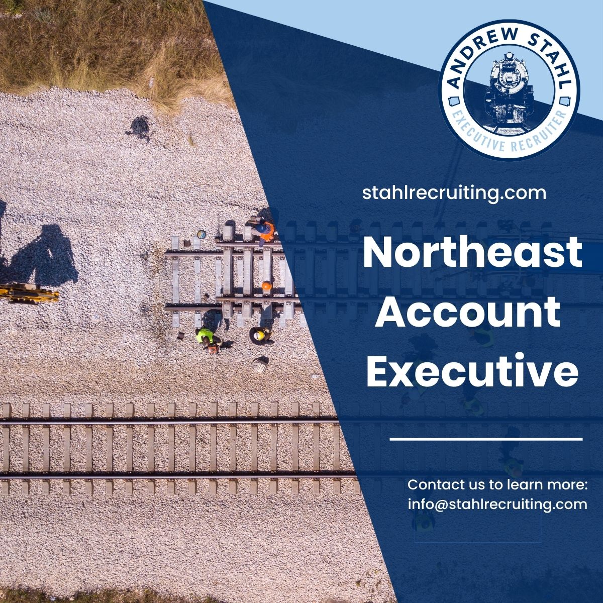 stahlrecruiting's tweet photo. Are you seeking #WFH #norelo #flexibility? What about the ability to set your own schedule. Do you enjoy the target-rich #transit centric northeastern region vibe? Would promoting company maintenance-of-way products excite you? Come expand your #rail transit #network https://t.co/opPALFmdx2