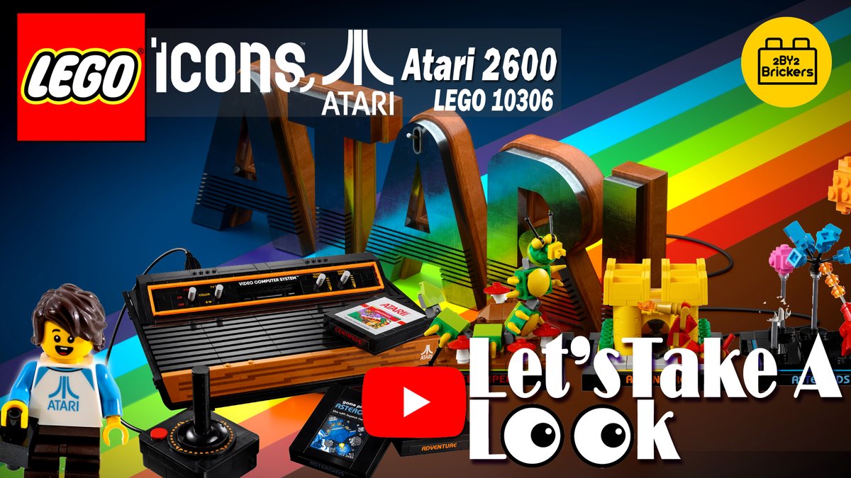 <a href="/2by2brickers/">2by2brickers</a> latest Video Review LEGO ICONS Atari 2600 10306 Lets take a look Review youtu.be/SiSbZJ9rXE4 via <a href="/YouTube/">YouTube</a> <a href="/LEGO_Group/">LEGO</a> <a href="/atari/">Atari</a> <a href="/CedricDiong/">Lego Gamer 123</a> <a href="/Gamer123Lego/">GamerLego_123</a> <a href="/oimotoika/">コイちゃん</a> <a href="/missbricksoffun/">MISS BRICKS</a>