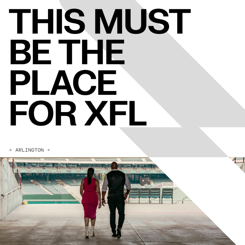TheUFL's tweet photo. Introducing the XFL Hub, a centralized HQ in Arlington, Texas.

All the teams, coaches, and players in one location. A nexus of desire and grit coming together with opportunity and innovation.