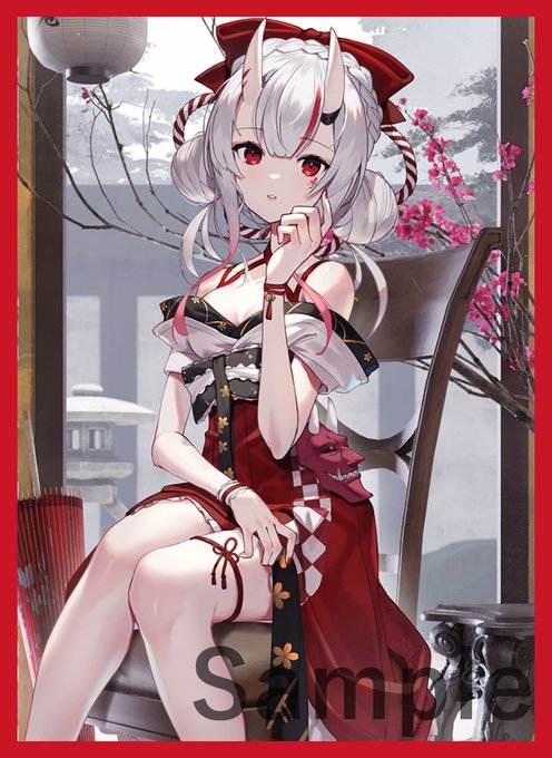 C100/コミケ/エアコミケ新作情報
「あやめ」のスリーブとプレイマットになります。イラストはスコッティ様(@Sco_ttie)になります! 