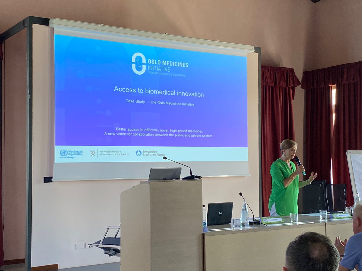 NSantimano's tweet image. @natasha_azzmus presenting the brilliant Oslo Medicines Initiative at the @OBSsummerschool Summer School on Innovation
@WHO_Europe  
 @OBShealth 
 #implementinginnovation