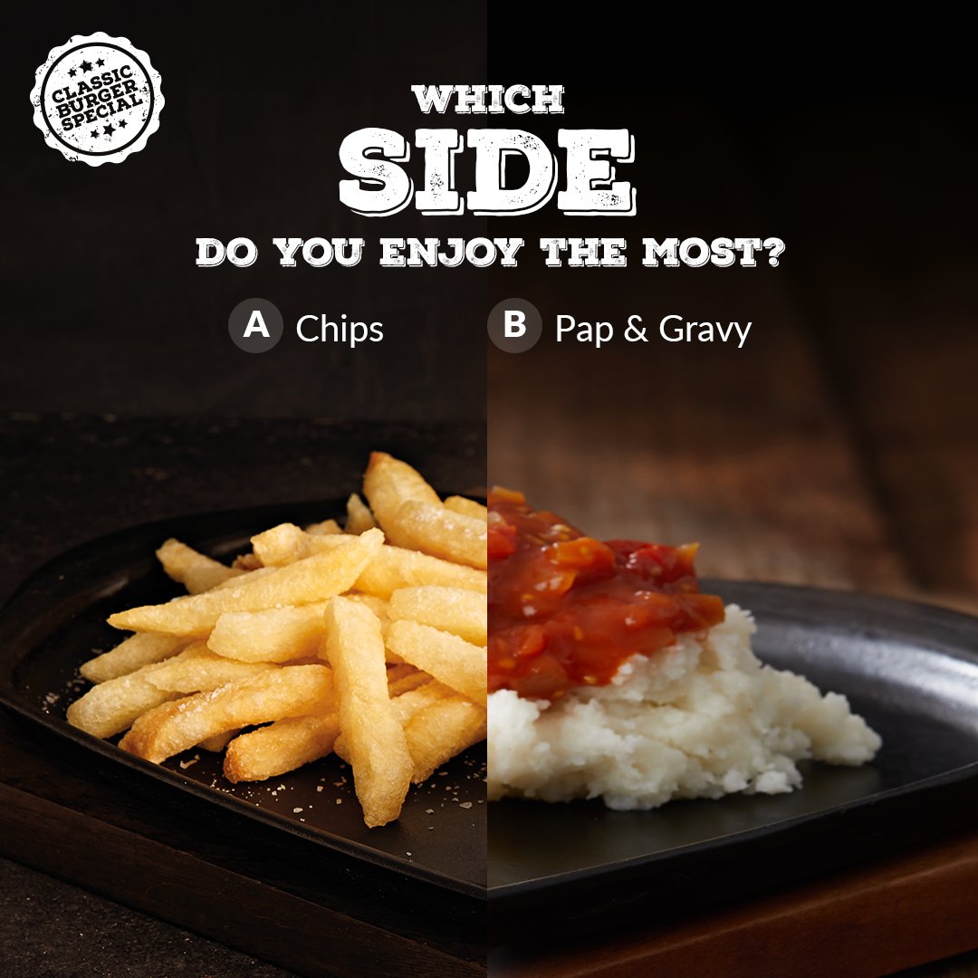 What makes the perfect burger? 🍔Tweet reply and let us know. Our Classic Burger special with a side of your choice is now available on Sundays from 4pm and Mondays all day for R85. Add a sauce for R15. Reserve your table: turnntender.co.za/reserve-a-tabl…