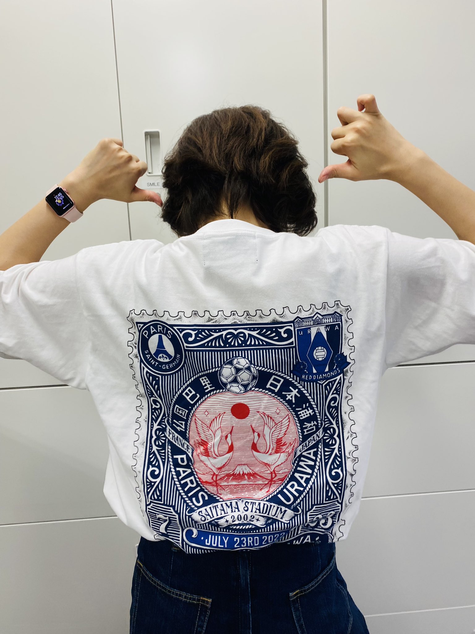 PSGジャパンツアーパリサンジェルマン×浦和レッズTシャツ