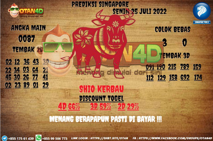 otan4d's tweet photo. PREDIKSI TOGEL JITU OTAN4D 

#slotmenang100 #slot #slotmachine #slotgacorhariini #slothabaneroterbaik #sloth #otan4d #otan4dofficial #otan4dtogel #togelterpercaya #togelhk #togelonline #togel #togelsingapore #togelsgp #togelhongkong #togelindonesia #togelsydney https://t.co/EskaIwP1Nl