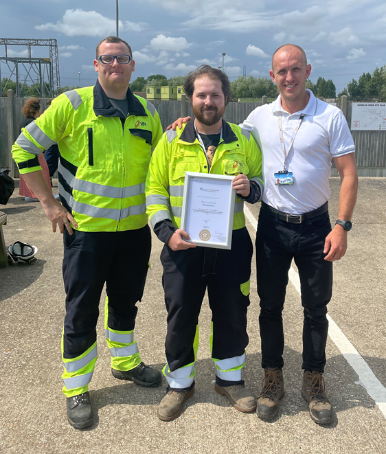 Congratulations 🎉to Kai Summers who has successfully completed his #apprenticeship with VPI at Damhead Creek and now has a permanent role as an EC&amp;I technician🌟