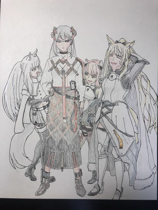 ロドスの日常4コマ 