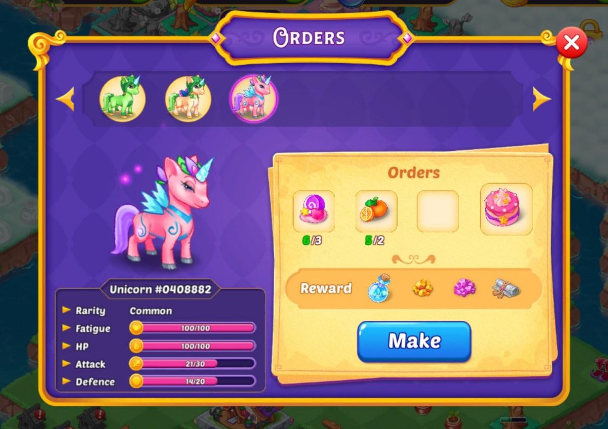 🎉GAME UPDATE: ORDERS NOW GIVE MORE REWARDS 🎉

Our Orders in-game mechanism has been updated. More rewards will be added to Orders that require more time and ingredients.

Have fun playing with MetaMerge 🔥
