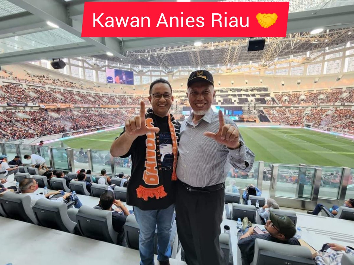 Dua Gubernur Yang Hebat.

Gubernur DKI Jakarta Dan Gubernur Sumatera Barat...

#KawanAnies