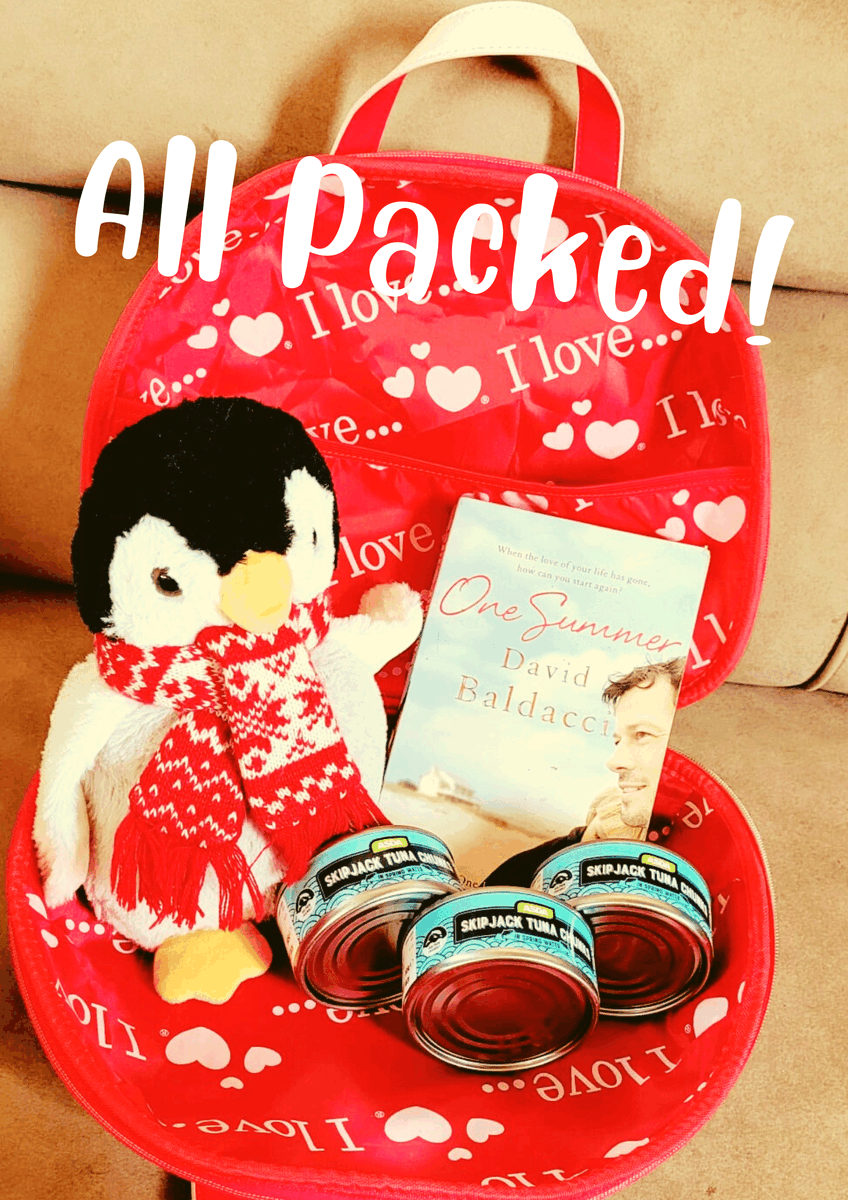 MarieCurieLDN's tweet photo. She's packed her case, her seatbelts on...  Follow Penelope's holiday on our socials this week.

Why not register your children for a waddle with Penelope Penguin, she'll be back for our Winter Fundraiser, register your place now. https://t.co/KHaUu3eRhp https://t.co/XItU8oAm5d