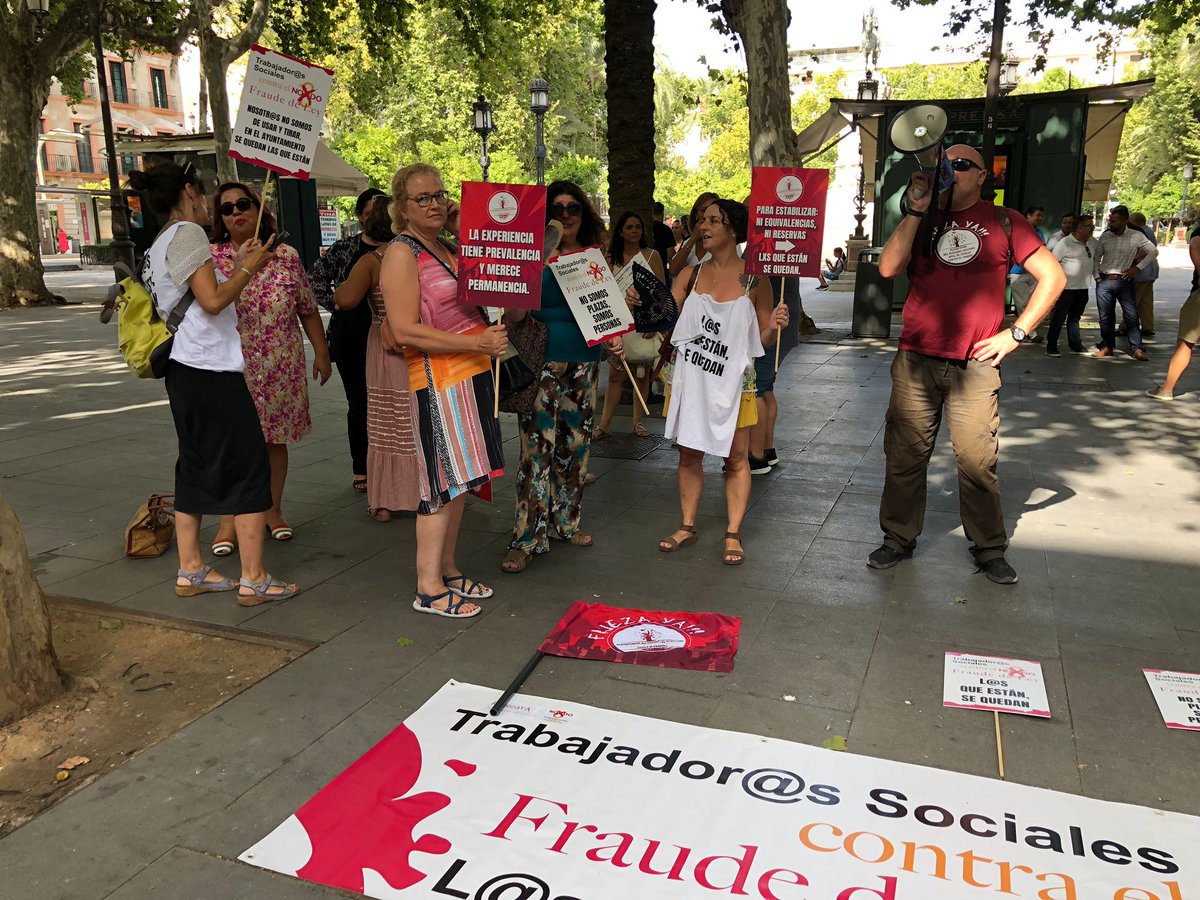 pigarburgos's tweet photo. #FijezaYaEsLegal @antoniomunozsev @clarisabem @_JuanEspadas @Ayto_Sevilla @ccooaytodesevil @ugt_aytosevilla @SevillaCSIF queremos unas bases garantistas, hemos luchado mucho para que este proceso culmine quedándonos l@s que estamos. https://t.co/iHY088l9CN