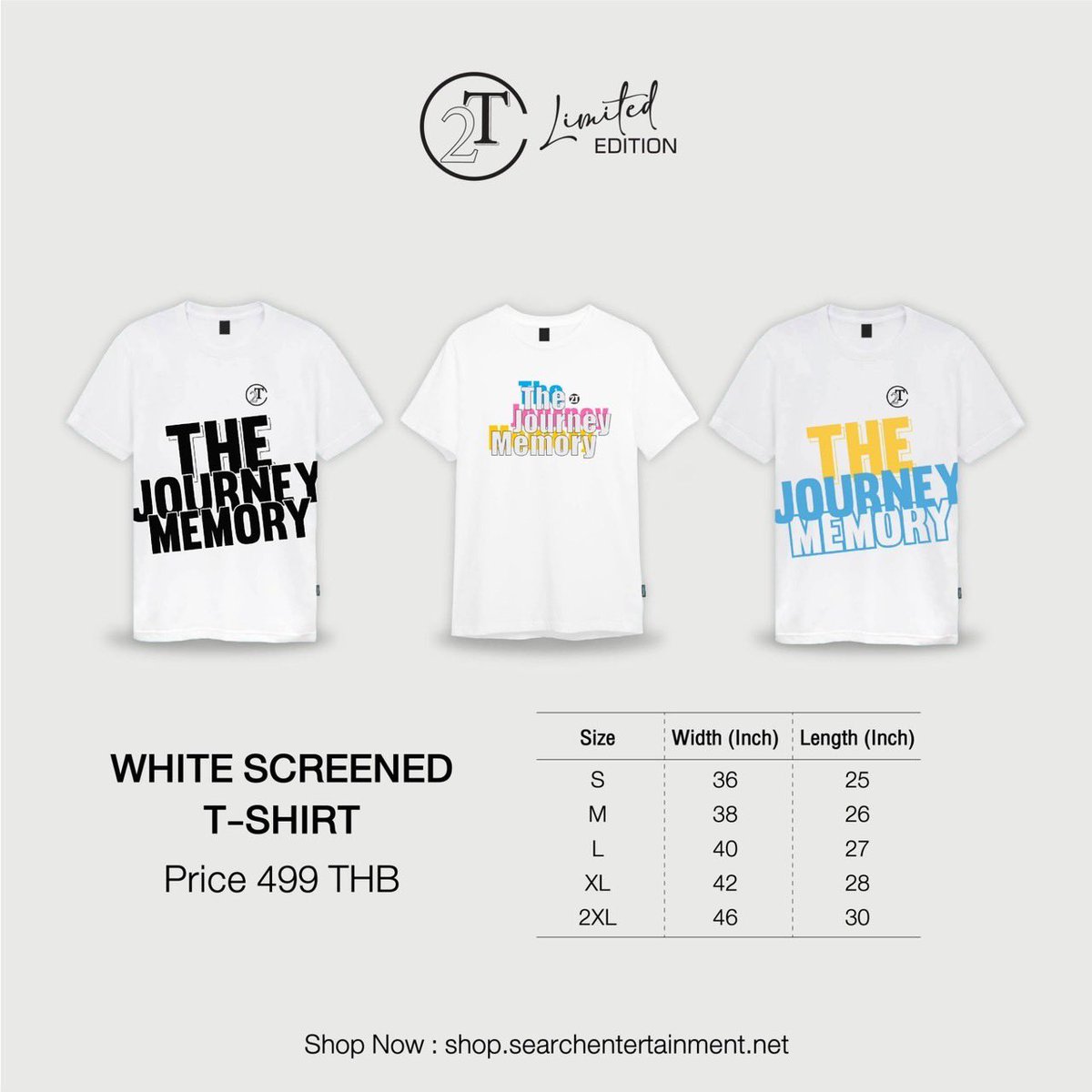 มาตามเสียงเรียกร้องของแฟนๆ ✨
เต้ ดาวิชญ์ และ ตี๋ ธนพล
 
กับ LIMITED EDITION  ‼️
สินค้า Official by Tae Tee 
ที่จัดทำขึ้นเป็นพิเศษ 
ไว้ในครั้งนี้ บอกเลยว่าแฟนๆต้องมีไว้ 
เพื่อความฟินและ Exclusive 💕

สามารถสั่งซื้อได้ที่ : shop.searchentertainment.net

#TaeTeeTheJourneyMemory