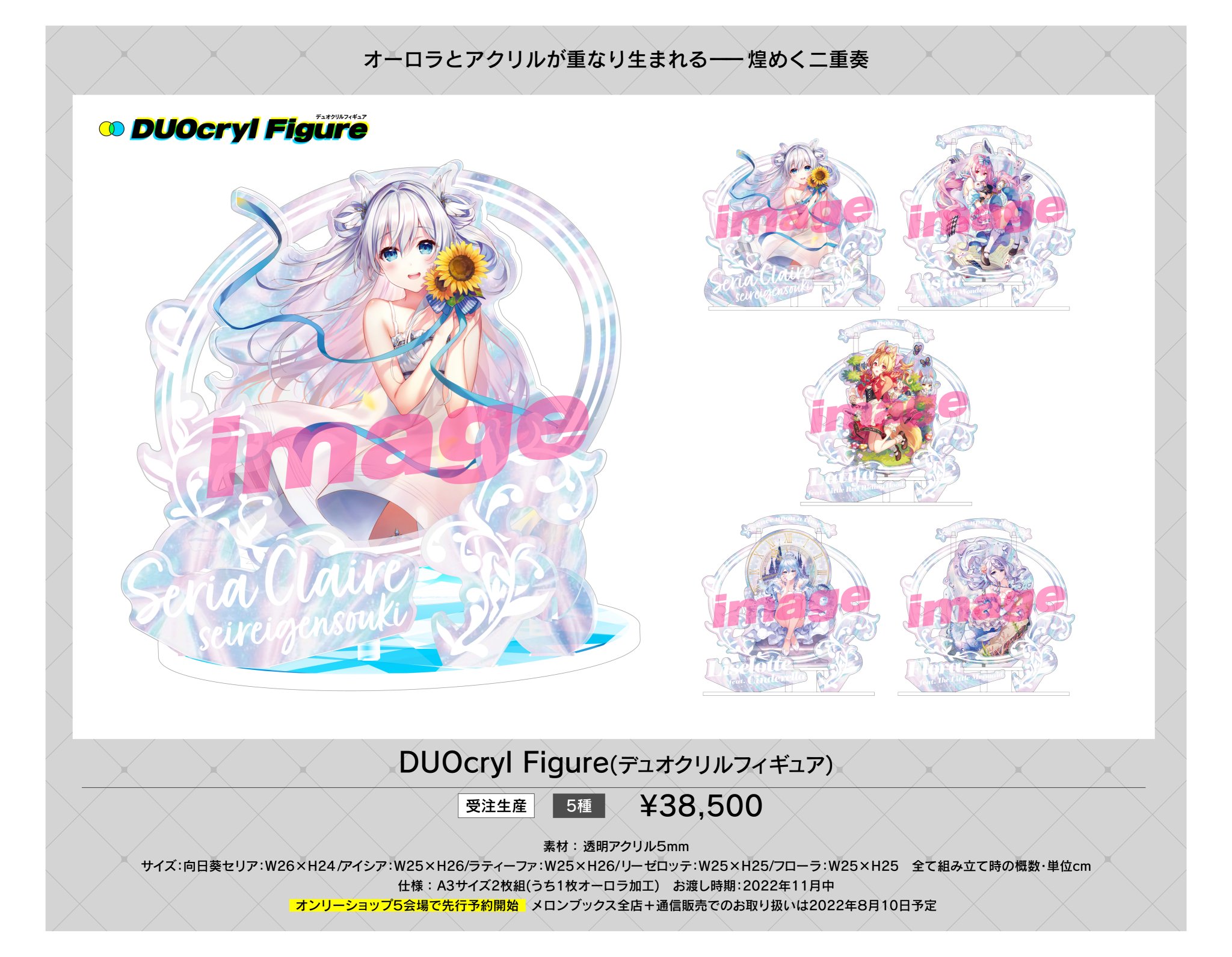 精霊幻想記 DUOcryl Figure アイシア メロンブックス＠速報ちゃん on X: 