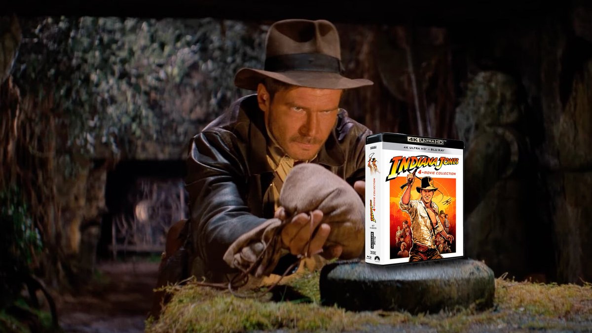 techies_es's tweet photo. Indiana Jones en 4K: consigue de oferta las cuatro películas del cazatesoros más famoso, ahora en un pack UHD con descuento https://t.co/uZDIWbZMSp https://t.co/TgM3k21VAE