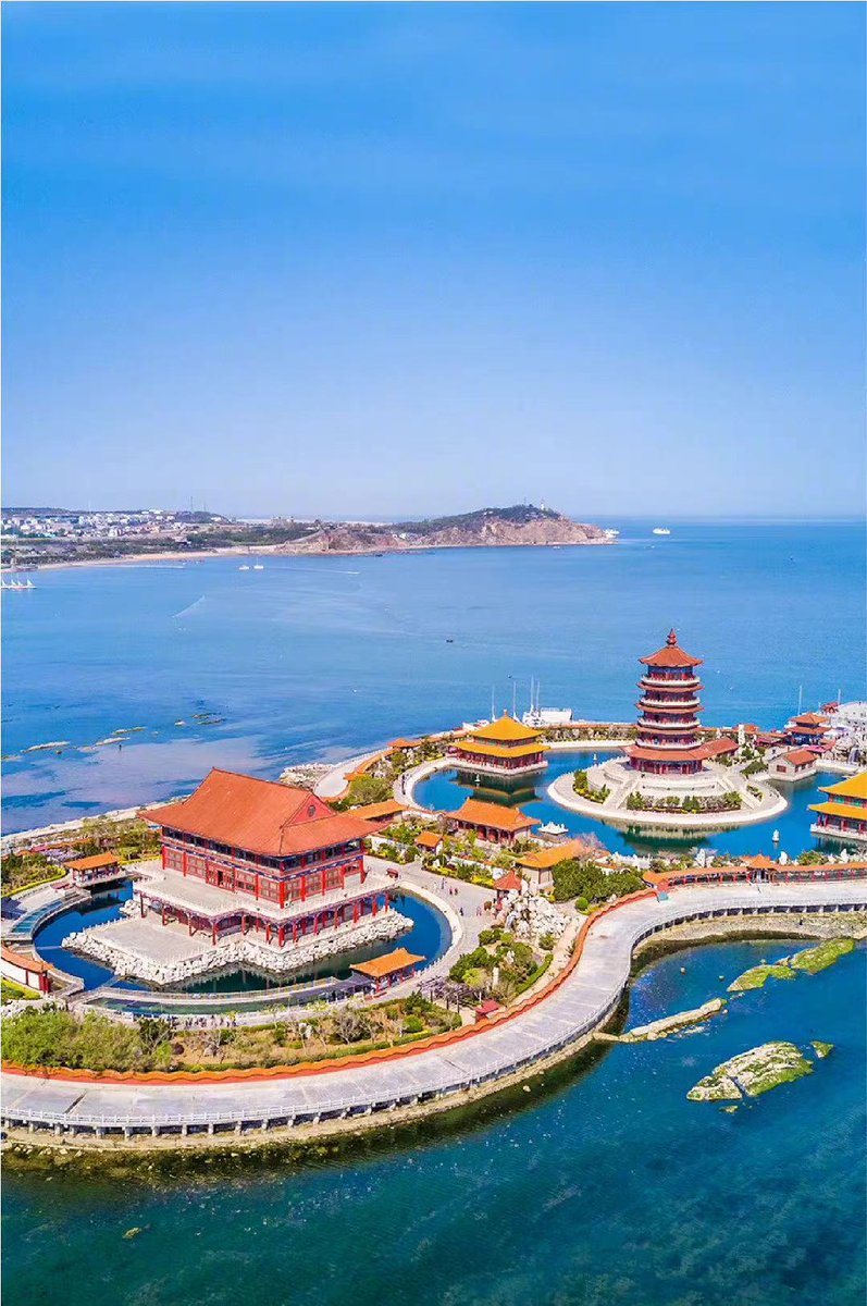 齐鲁风韵，岱青海蓝，这些风景如画的地方你去过吗？
Qilu charm with green mountain and sea blue, have you ever been to these picturesque places?