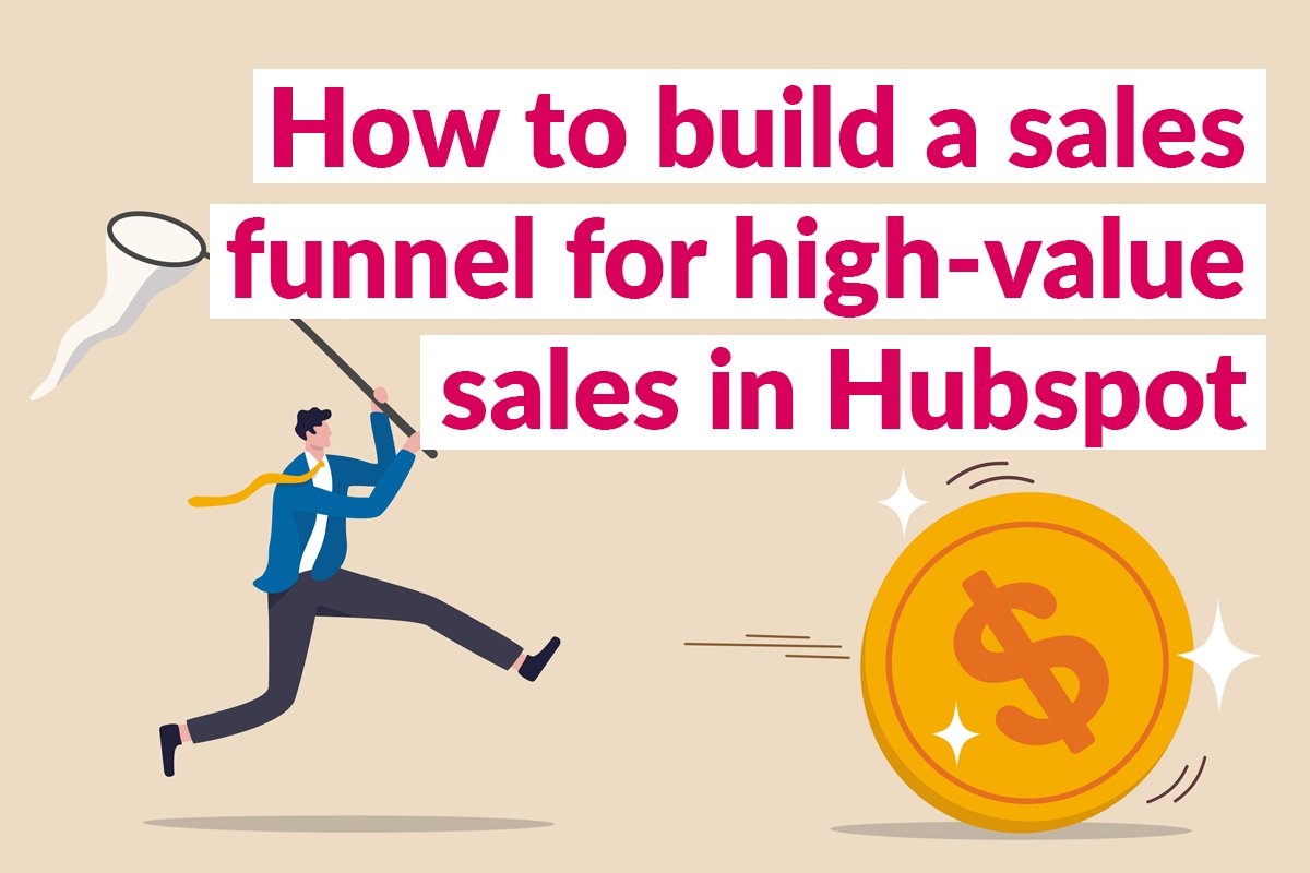 How to build a sales funnel for high-value sales in Hubspot.

Read it here: bit.ly/3z4WjQ9

#ConsultancyBusiness #BusinessConsultancy #Consultant