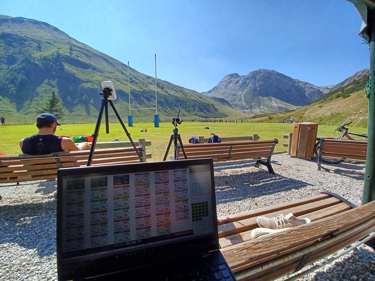 Séance à Haute Intensité et reprise du contact à 100% pour clôturer ce stage de pré saison <a href="/FCGrugby/">FC Grenoble Rugby #AllezFCG</a> 🔴🔵
Merci <a href="/valdisere/">Val d'Isère</a> pour l'accueil et <a href="/catapultsports/">Catapult</a> @firstbeat pour le suivi live 🏉💻