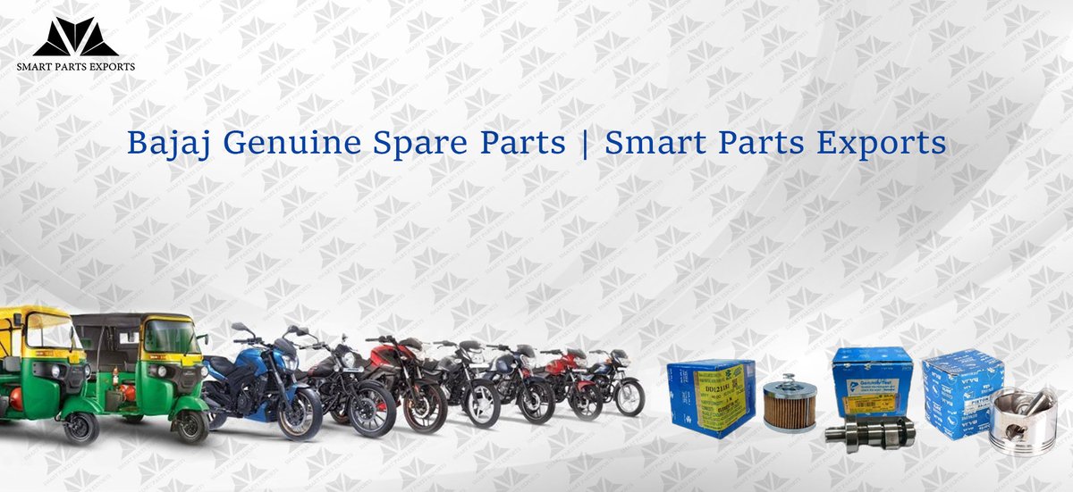 ExportParts's tweet photo. Bajaj Genuine Spare Parts | Smart Parts Exports
https://t.co/iiXO3BEQTu https://t.co/GwyGW4e4tB