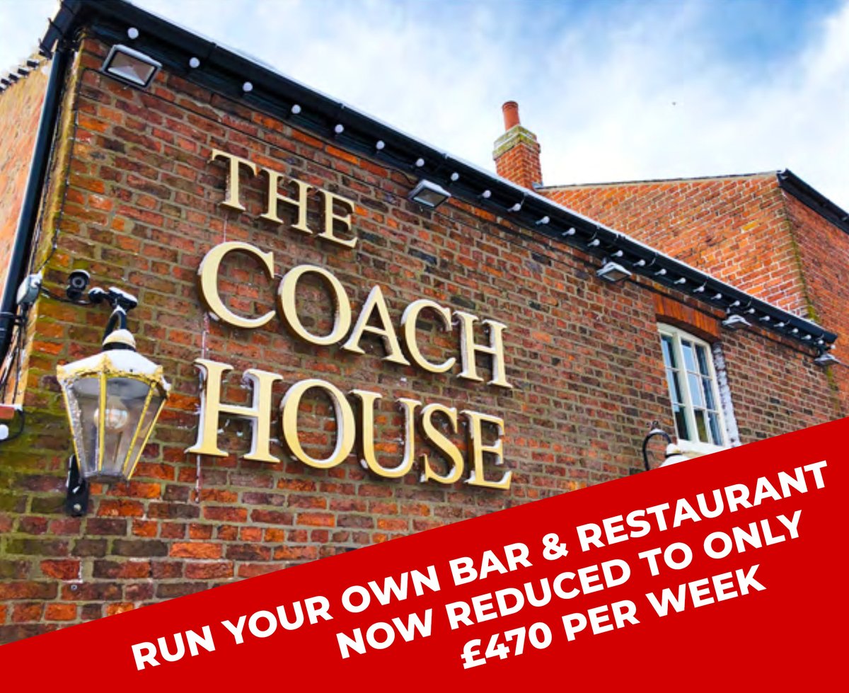JulieHowardP's tweet photo. ‼️ BAR/RESTAURANT BUSINESS FOR SALE ONLY £470 PER WEEK ‼️

Reluctant Leasehold Sale due to Ill Health:
£49,950* Ingoing &amp; £470 Rent per week*
(subject to negotiation)

An information brochure is available to download here:
https://t.co/D55oMp63tD

#businessforsale #barforsale https://t.co/9t1mhHv3zU