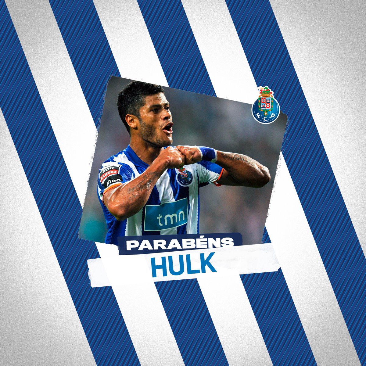 FCPorto's tweet photo. Dois Dragões celebram hoje o aniversário 🤩
🎂 Deixem as vossas mensagens de parabéns ao Hulk e ao Fernando 🎊🎉

#FCPorto #ComoNósUmdeNós https://t.co/RjEkBN921i